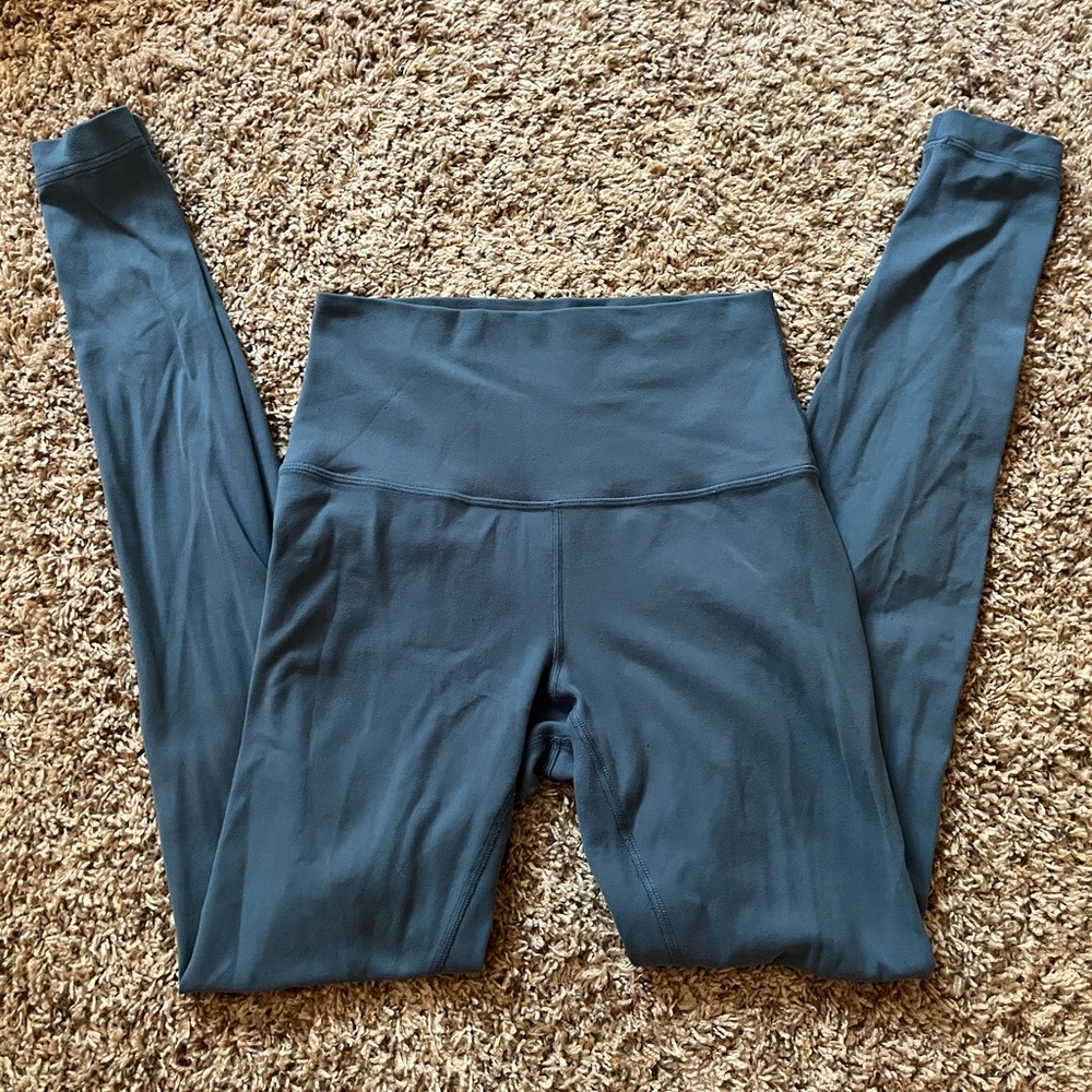 Light blue Lululemon Align leggings 28” inseam size 4